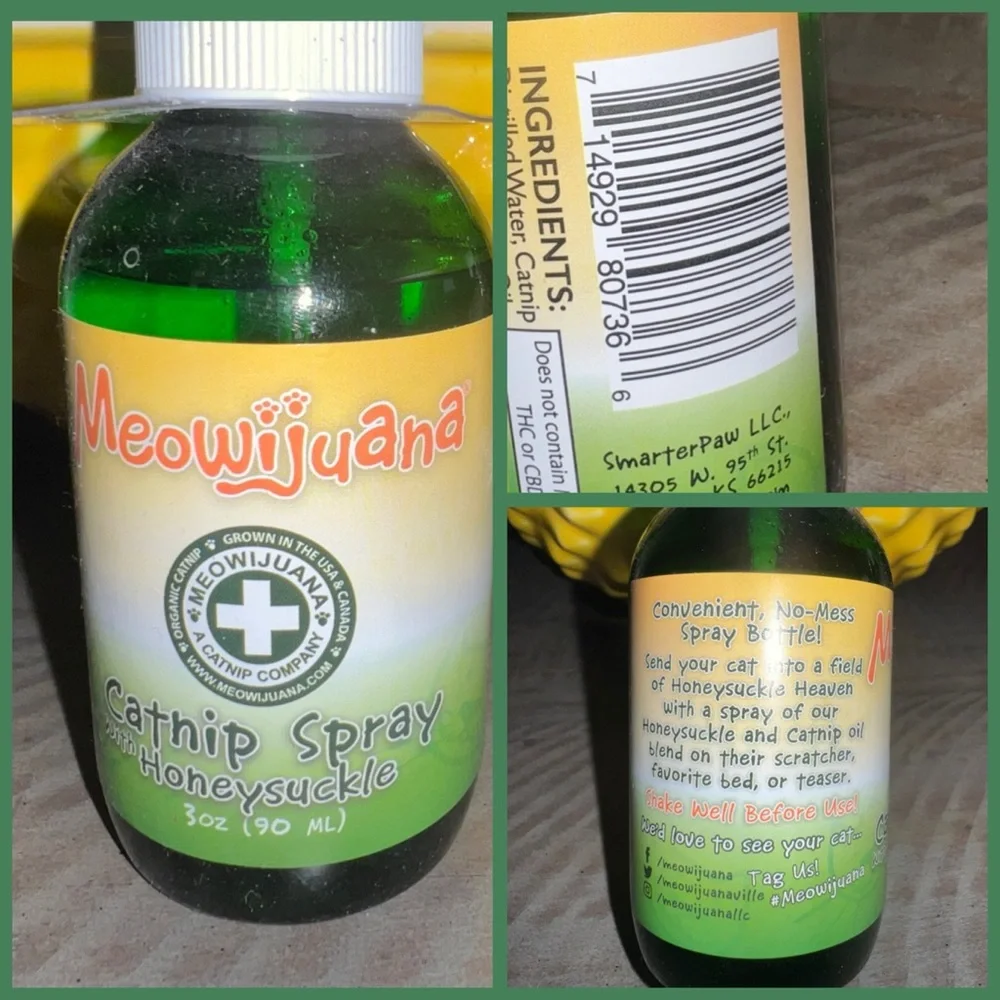 Catnip Spray with Honeysuckle - Green